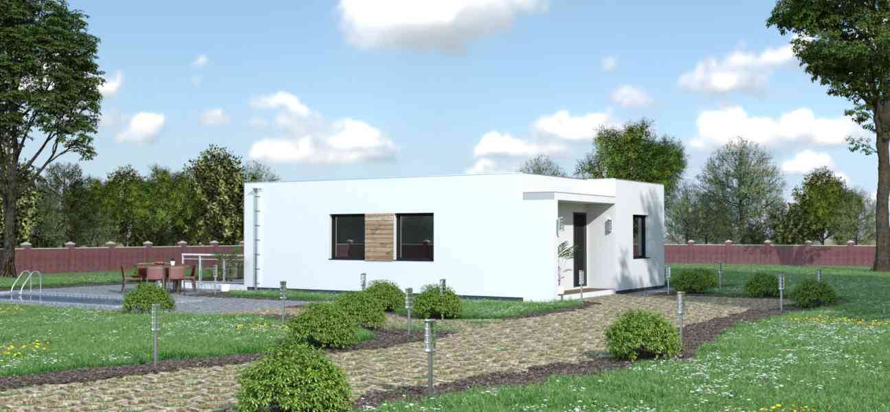 Bungalov Bea 5 front 1 - Bungalov BEA 5 | Familyhouse