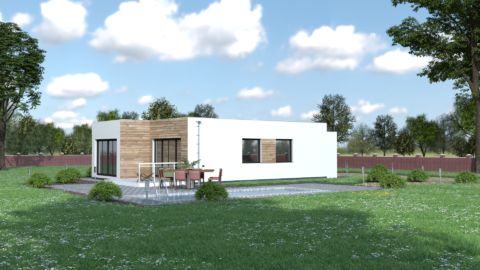 Bungalov Bea 5 back 1 - Bungalov BEA 5 | Familyhouse