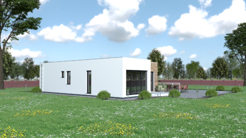 Bungalov Bea 5 back 2 - Bungalov BEA 5 | Familyhouse