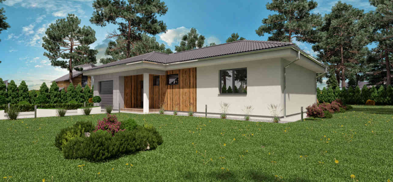 Bungalov Emma 3 Front 1 - Bungalov EMMA 3 | Familyhouse
