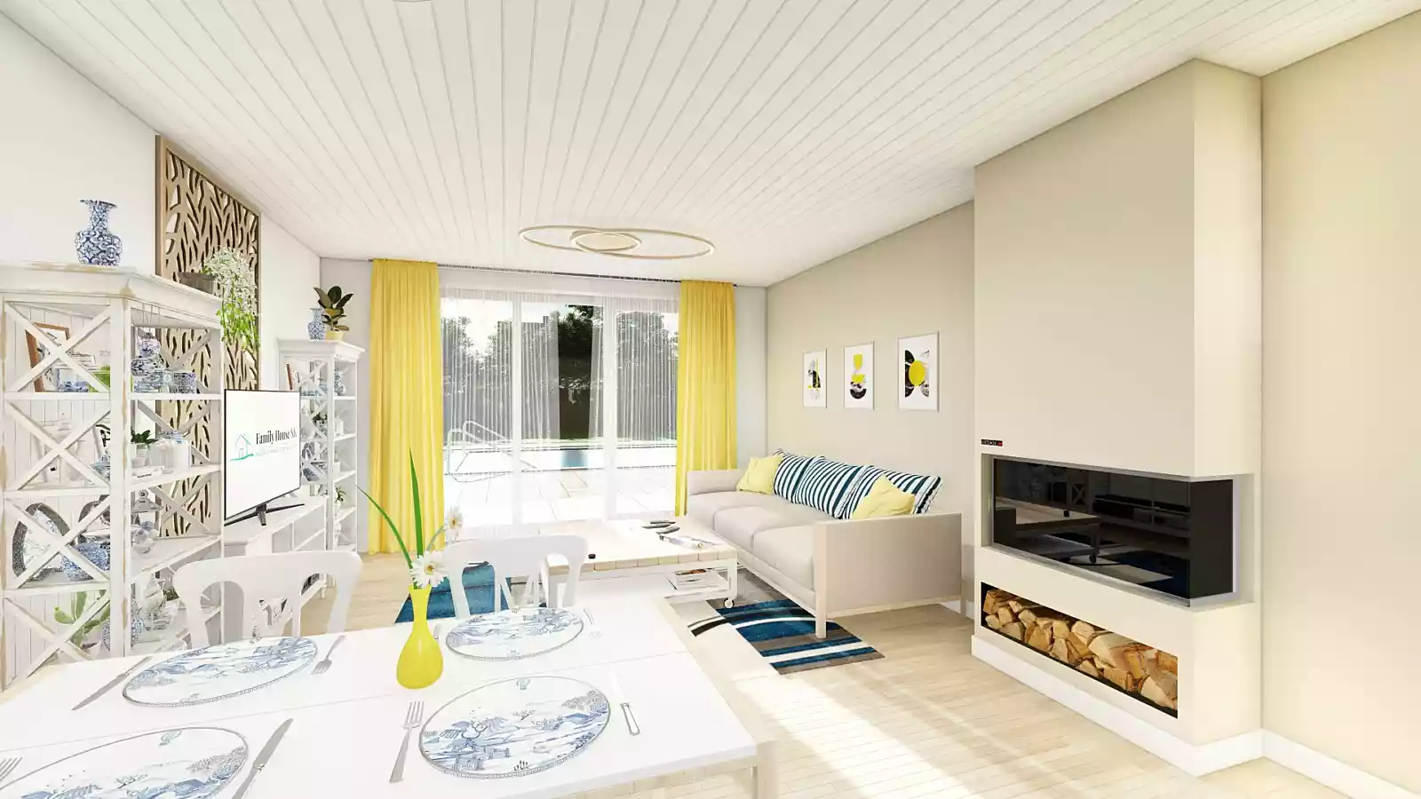 Prehliadka Projekt domu MAJA 3 | FAMILY HOUSE SK