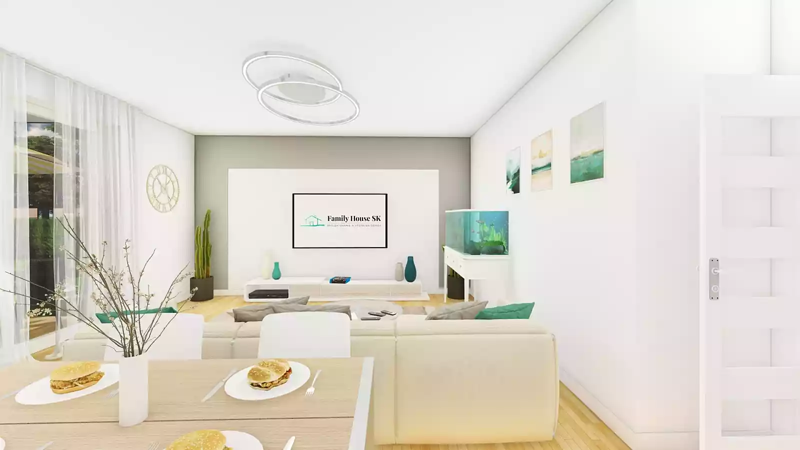 Prehliadka Projekt domu NÓRA 2 | FAMILY HOUSE SK