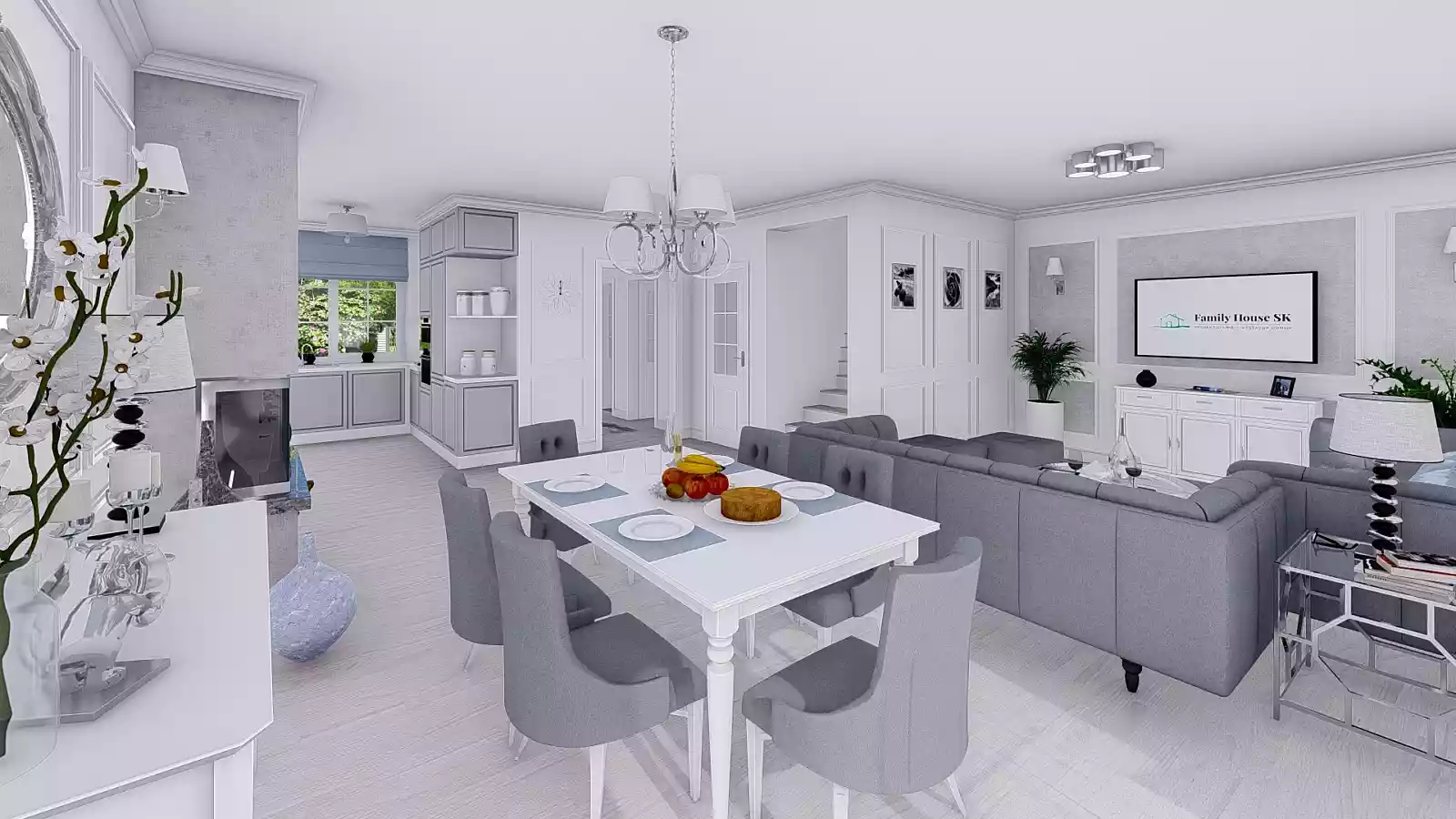 Prehliadka Projekt domu ANNA 3 | FAMILY HOUSE SK