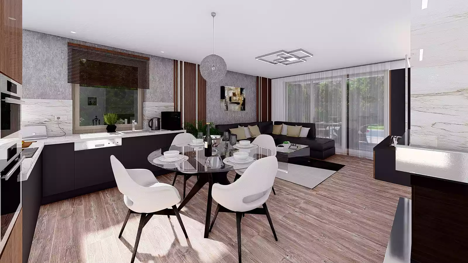 Prehliadka Projekt dvojdomu 1 | FAMILY HOUSE SK